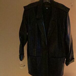 Women's Black Leather Jacket